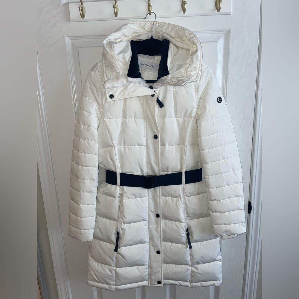 Long White Winter Coat